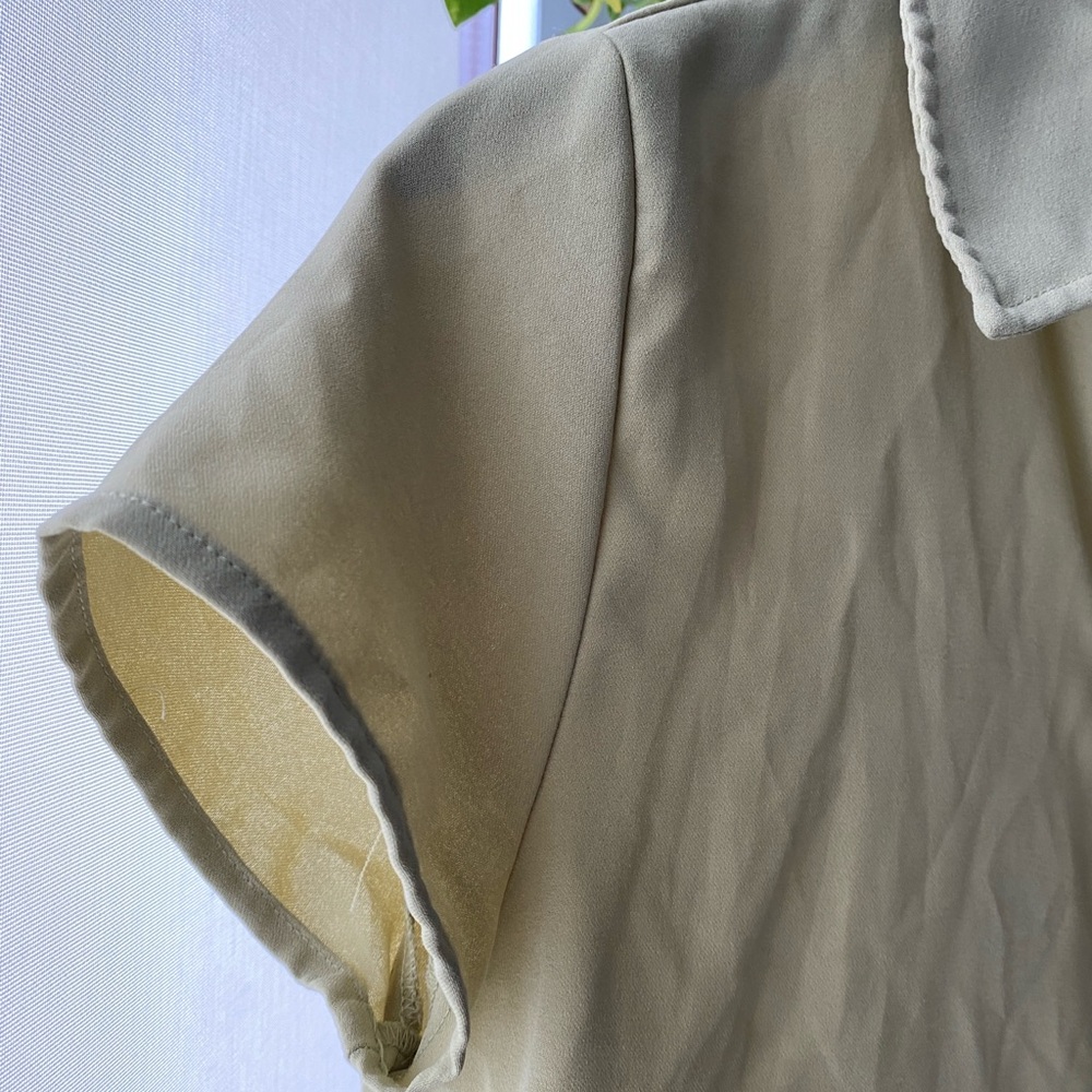 La Hearts Olive Green Blouse